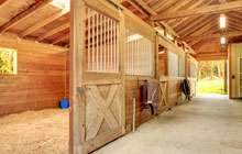 Glenmarkie Lodge stable construction leads